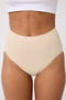 3-Pack Seamless Women's High Waist Flexible Bato Slip Panties - 2