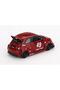 963 Abarth 595 Lb-Works X Abas Works موديل سيارة أحمر 1/64