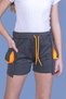 Girl's Shorts with Two Side Pocket Detail - 2
