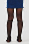 Black Girls Neon Striped Pantyhose - 3