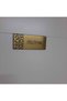 Metallic Gold Series Kitchen Self-Adhesive Direction Sign - 2