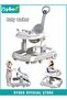 3 In1 Infants Baby Walker With Parent Push Handle, Baby Push Walker with Adjustable Height, Big Comf