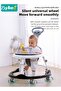 3 in 1 Baby Walker With Parent Push Handle, Children Walkers with Wheels, Adjustable Height Multifun - 7