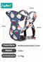 Baby Adjustable Wraps Carrier, Ergonomic Front Facing/Back Carriers for Newborn Newborn to Toddler 0 - 8
