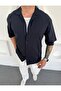 Short Sleeve Oversize Men's Shirt - 2