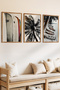 3 Piece Tropical Memories Themed Wooden Frame Look Mdf Painting Set - 2