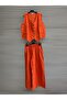 Women's Linen Cotton Buttoned Vest and Pants Suit - 2