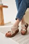 Legia Premium Beige Genuine Leather Sandals - 3