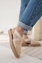 Rosa Premium Linen Comfortable Beige Women's Sandals - 4