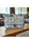 Canvas Model Knitted Handbag - 6