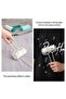 Sticky Clothes Hair Remover Lint Roller Brush White 18x11cm - 3