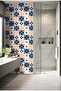 مقاوم للماء 100 × 100 سم أرضية المطبخ والحمام بلاط رخامي لاصق (مغلف)Code144 - 2