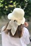 Straw Bow Laura Hat - 2