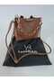 Taba 3 Compartment Handbag and Shoulder Bag with Chain Accessories
