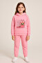Labubu Mom Premium for Girls 3St Yarn Compact Sweatshirt Tracksuit Set - 2 Piece Sportswear Set