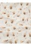 Honey Bees 100% Organic Cotton Double Layer Muslin 4 Pack Baby Mouth Wipes - 6