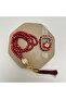 Special Burgundy Zikirmatik and Prayer Beads Set with Oyster Box Gift Mevlüt Quran Umrah and Hajj Gift - 5