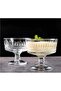 6-Liter Footed Glass Freezer Magnolia Bowl Dessert Presentation Bowl - 5