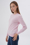Powder 100% Organic Cotton Crew Neck Knitwear Sweater Blouse Trıst-6101 - 5