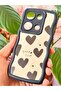 Redmi Note 13 Pro 4g Case Mirror Heart Pattern Soft Edge Camera Protected Silicone Cover - 5