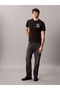 Men's Brand Logo Organic Cotton T-Shirt, Suitable for Daily Use, Black - 5