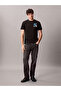 Men's Brand Logo Organic Cotton T-Shirt, Suitable for Daily Use, Black - 3
