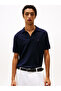 Essential Cotton Knitted Polo Polo Neck T-Shirt