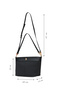 Black Women's Shoulder Bag Us25665 - 6