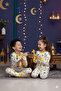 Male-Female Child Unisex 100% Cotton Ramadan-Eid Creation Pajamas Set - 4