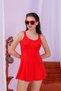 Lycra United Shorts Lycra Chest Pad Dress Swimsuit - 6