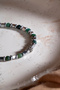 Certified Bloodstone-Hematite Natural Stone Zircon Apparatus Macrame Adjustable Bracelet - 5