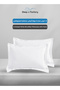 7 PC Microfiber Hotel Duvet Set – 200×200 White – طقم مفرش فندقي 7 قطع - 5