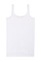 Özkan 1610 10-Pack Girls' 100% Cotton Ribbed Collar with Lace Detail Flexible Comfortable Thin Strap Top - 2