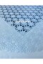 Transparent Coating Small Daisy Star Pattern Toile Lace Look Pvc Round Oilcloth Tablecloth - 2