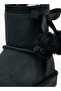 Pom Pom Accent Ankle Boots with Zip Closure - 4