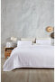 White Double 230x240cm/2 Pieces 50x70cm Pillow 4 Layer Multi Muslin 100% Cotton