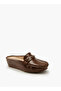 Horsebit Detail Slip-On Mules - 3