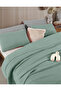 Mint Green Double 230x240cm Bedspread/2 Pieces 50x70cm Pillow 4 Layers Multi Muslin 100% Cotton - 4