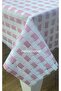 Transparent Coating Pink Straw Luxury Easy Wipe Silicone Pvc Tarpaulin Tablecloth - 3