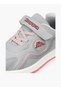 Girls' Panelled Sports Shoes with Hook and Loop Closure - 4