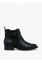 Panelled Ankle Boots with Zip Closure - 3