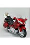 Honda Gold Wing 1:12 Diecast Motorcycle Model – Licensed Metal Model & Collection (Red)