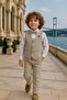 Boy's Vest Suit |   Shirt-Vest-Bow Tie-Pants |   4'Piece Suit - 3