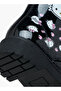Printed Ankle Boots with Zip Closure and Pull Tabs - 5