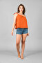 Muslin One-Shoulder Blouse - 6