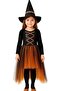Girl's Witch Costume Orange