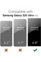 Compatible with Samsung S25 Ultra – Soft Silicone Case with Black Map Pattern - 5