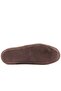 - Dark Gray Leather Women's House Slippers 109-557-X - 5