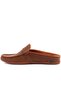 - Tan Leather Women's House Slippers 109-557-X - 3
