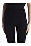 LCW Women's Seamless Elastic Waist Leggings - 5